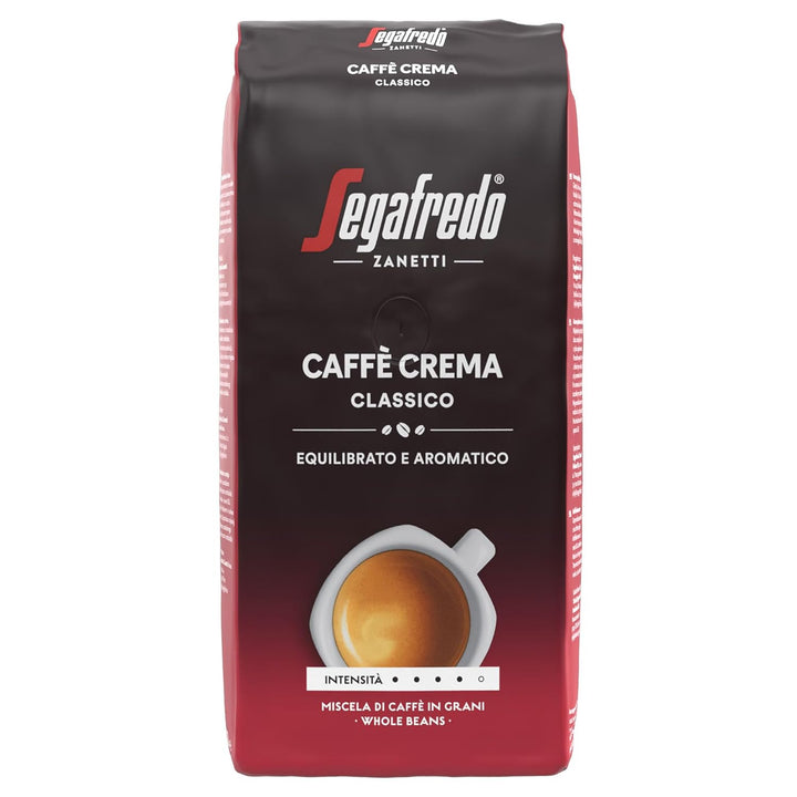 Segafredo Zanetti Intermezzo - Ganze Bohne (1 Kg Packung) - Geeignet Für Alle Italienischen Kaffeespezialitäten - Kaffeebohnen Mit Mittlerer Röstung, Stark Und Vollmundig Im Geschmack