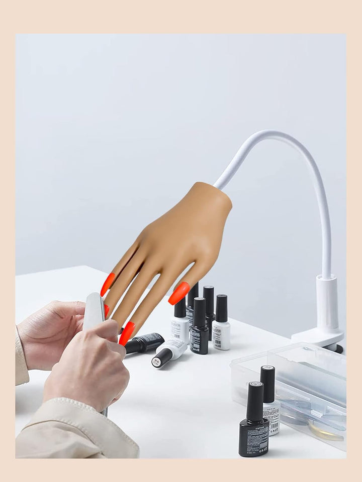 200 buc vârfuri transparente de unghii de schimb: Vârfuri de unghii acrilice pentru exersarea mâinii pentru designul unghiilor