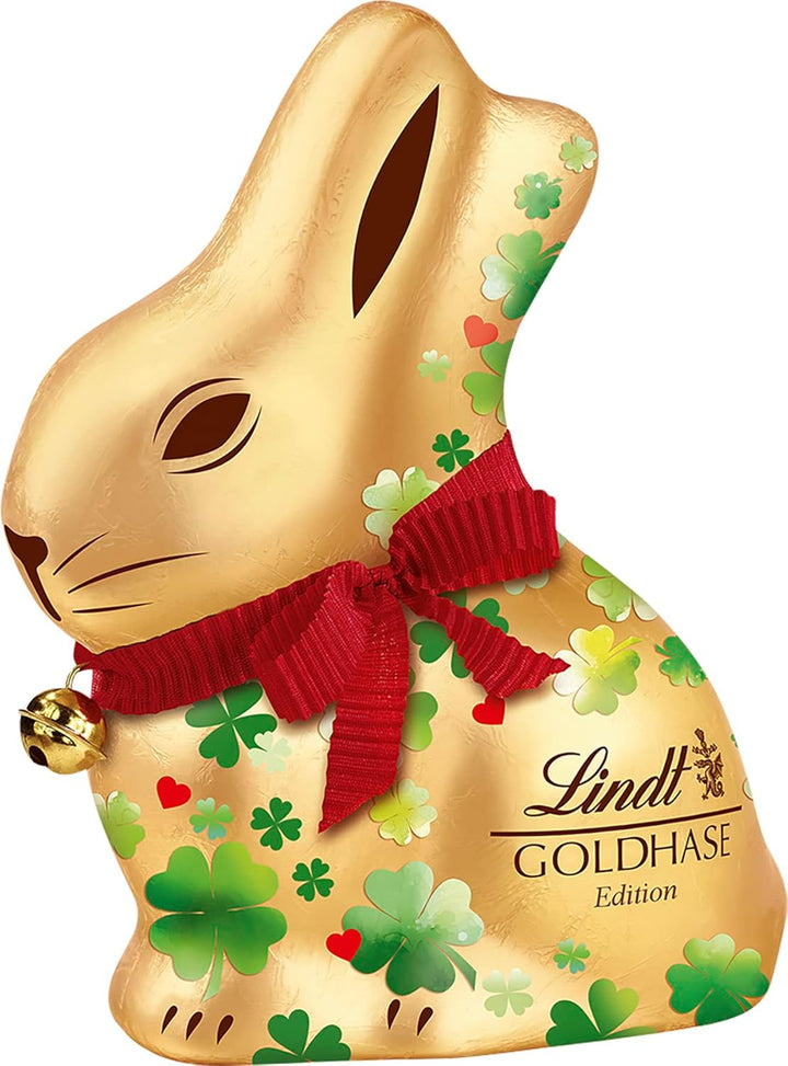 Lindt Schokolade GOLDHASE Blumen Edition | 8 X 100 G GOLDHASE | Premium Vollmilch-Schokolade in Hasenform Zu Ostern | Osterschokolade | Schokoladengeschenk | Schokoladenhase | Osterhase