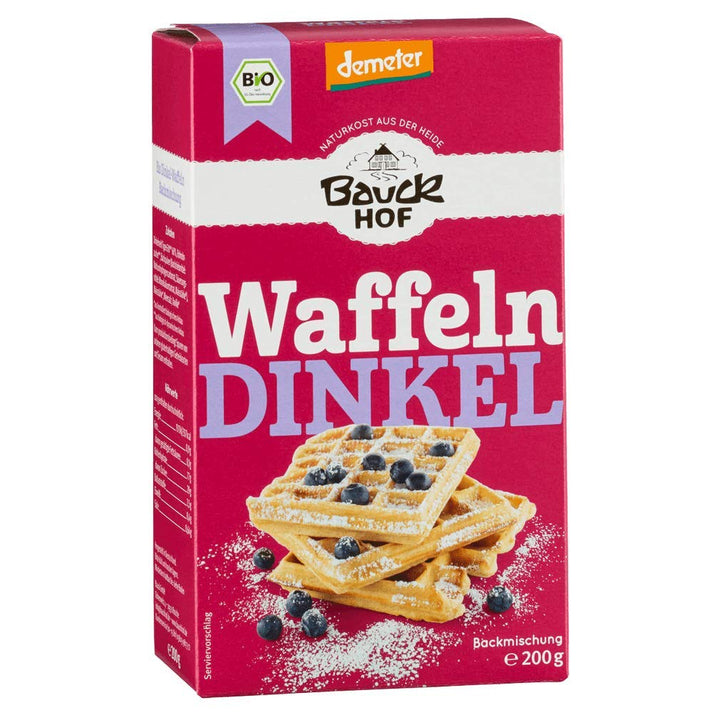 Demeter Bauck Hof Bio Dinkel Waffeln, 200 G