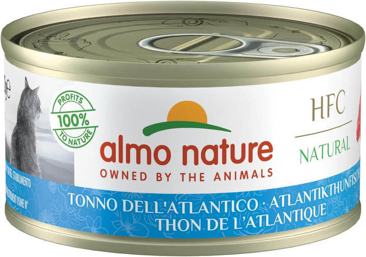 Almo Nature HFC Natural Wet Chicken Thigh Hrană umedă pentru pisici 24Pack (24 X 70G)