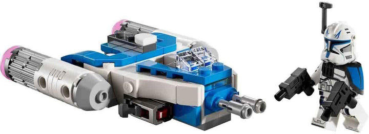 LEGO Star Wars Căpitanul Rex Y-Wing Microfighter, cărămizi construibile pentru nave stelare de colecționat, idee de cadou pentru băieți și fete cu vârsta de 6+ 75391