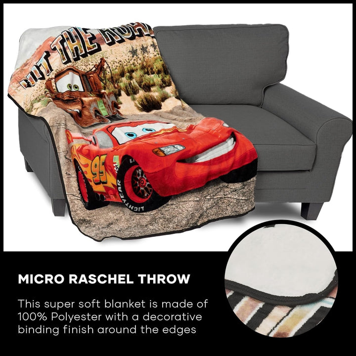 Lag3 Throw Blanket Cars Micro Raschel Ãœberwurfdecke, Polyester, Auf Die StraÃŸe, 46" X 60"