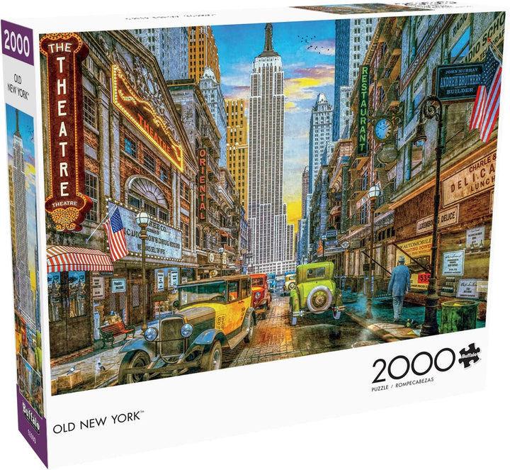 Buffalo Games - Vechiul New York - puzzle jigsaw 2000 piese