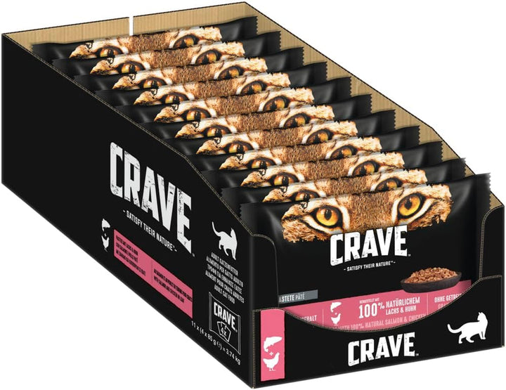 CRAVE Cat Portion Pouch Multipack Sos cu ton 13 X 4X85G