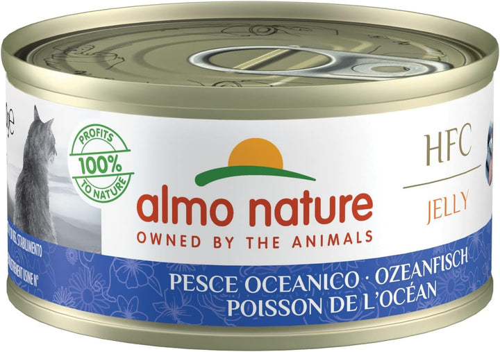 Almo Nature HFC Natural Wet Chicken Thigh Hrană umedă pentru pisici 24Pack (24 X 70G)
