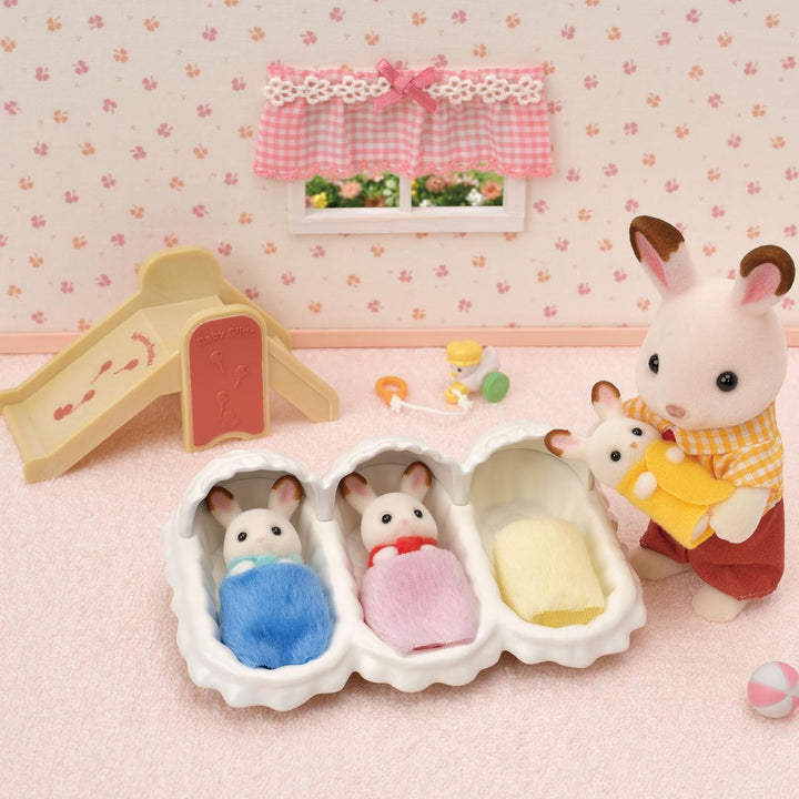Sylvanian Families L5532 Kit de pornire pentru tripleți - Casa de păpuși Playset