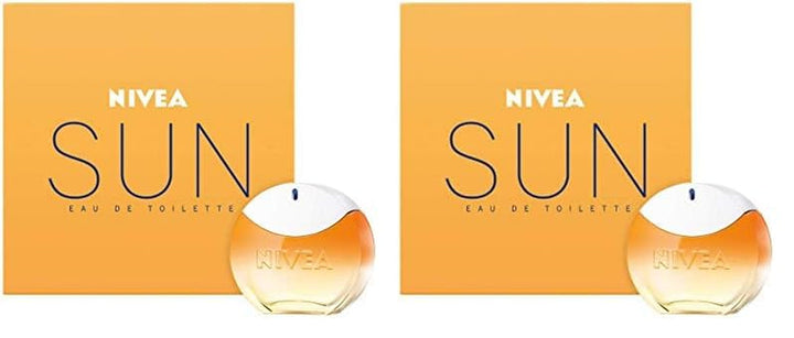 NIVEA SUN Eau De Toilette, parfum unisex cu mirosul original de protecție solară, estival, răcoritor și în sticla emblematică de parfum (30 ml)