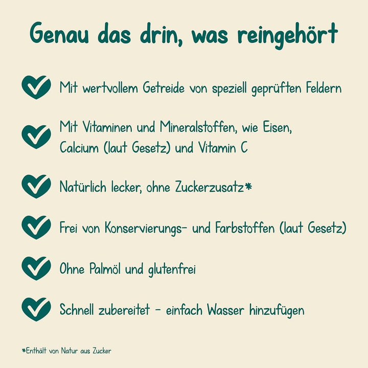 Milupa Milchbrei Sanfter Start – Glutenfreier Babybrei Ohne Palmöl – Frei Von Konservierungs- Und Farbstoffen – Ab Dem 5. Monat – 4 X 400 G