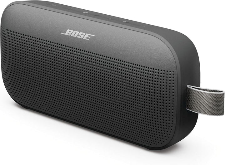 Difuzor Bluetooth portabil Bose Soundlink Flex (Gen. 2), difuzor portabil pentru exterior cu sunet natural, autonomie de până la 12 ore, rezistent la praf și apă, negru