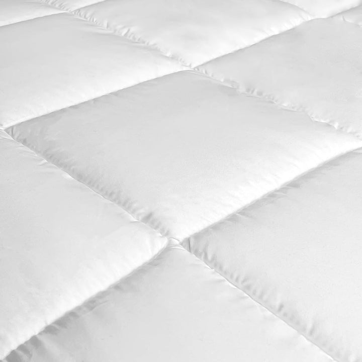 Plapumă din fibre, 250 G, microfibră, moale, mătăsoasă, pentru paturi cu 100, 105 și 110 cm, alb, 180 X 220 cm Plapumi si pilote Naty Shop