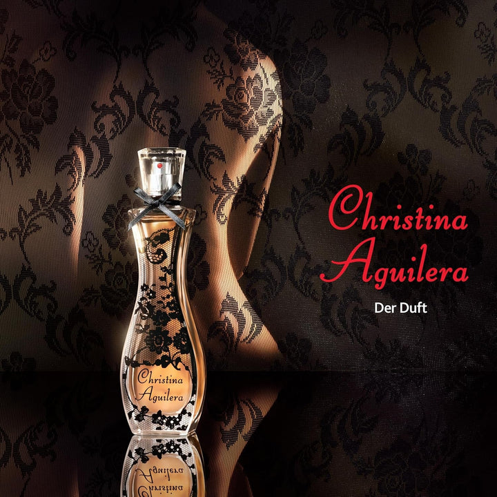 Christina Aguilera - Signature, Parfum de damă, Floral și Oriental, Cu note de iasomie, bujor și vanilie, Aromă exotică, dulceață și senzualitate, Parfum pentru femei - 30 ml