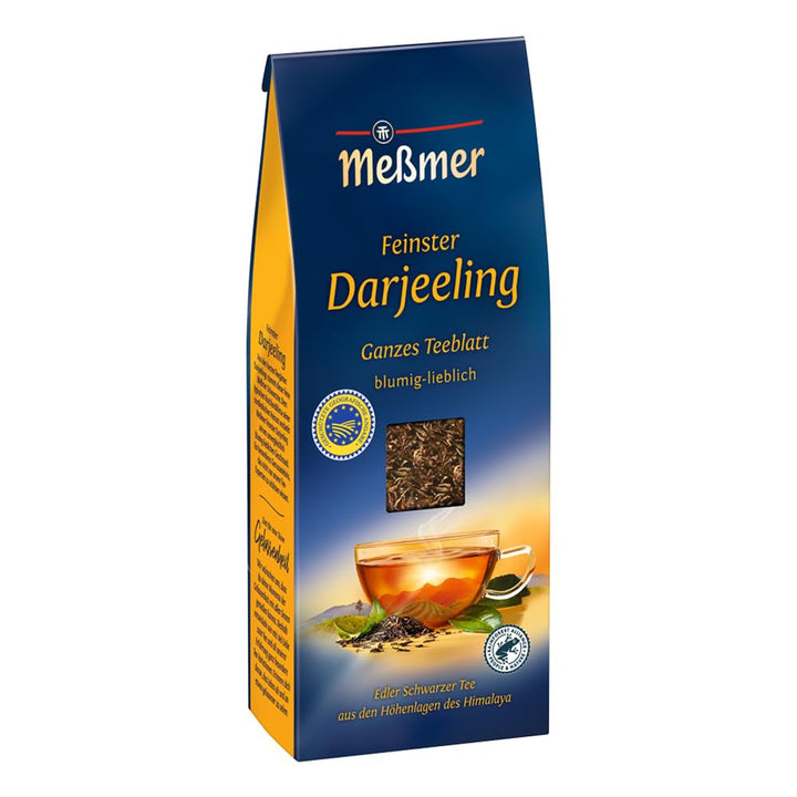 Meßmer Ceai verde fin | Frunze de ceai întregi | 150 g | Proaspăt și aromat | Vegan | Fără gluten | Fără lactoză