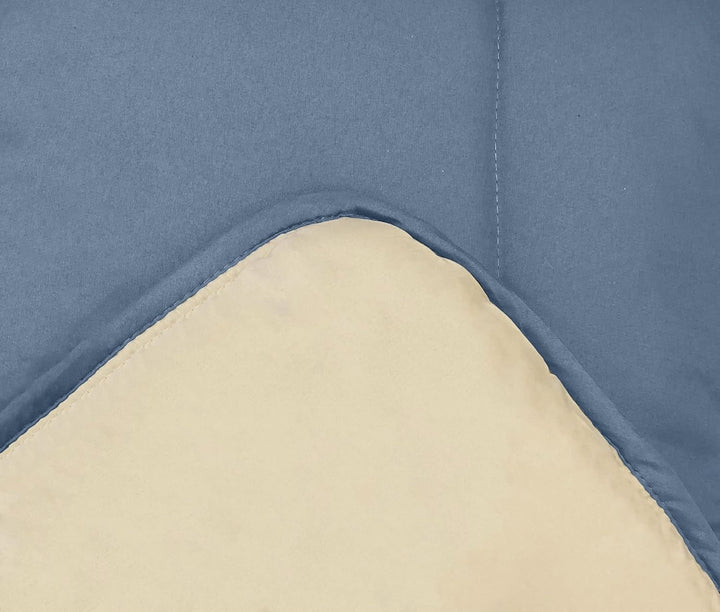 Poyet Motte Calgary quilt, poliester, ulei/mastic, poliester, pétrole/mastic, 260 X 240 X 1 Cm