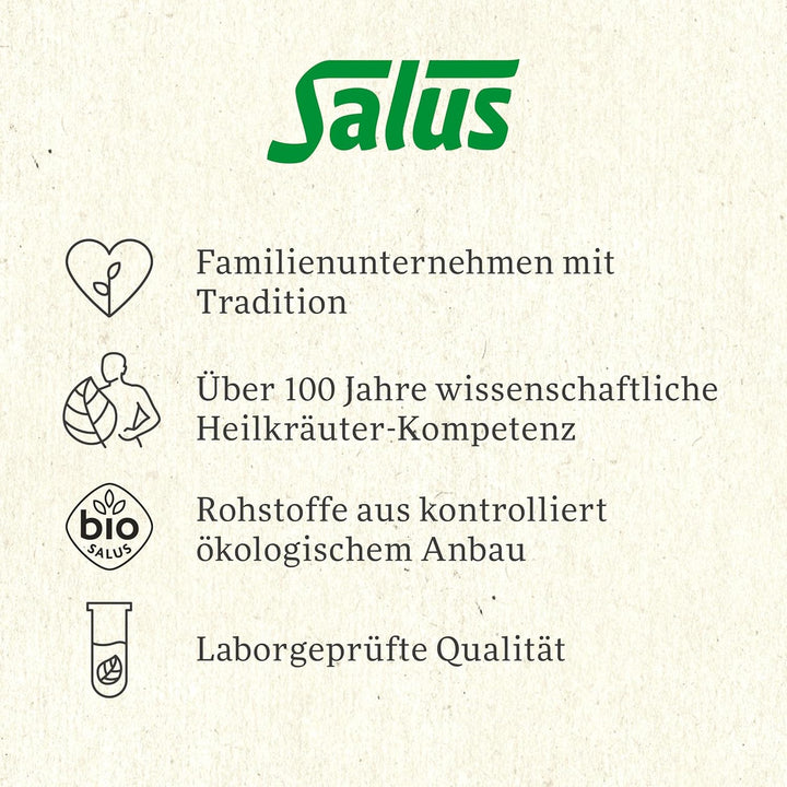 Salus - Ceai Krafttier - Leu puternic - 1X 15 pliculețe filtru (30 g) - Ceai de plante puternic cu moringa - Aromatizat - Bio