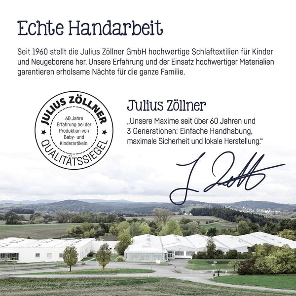 Julius Zöllner Stilltuch Aus 100 Prozent Jersey-Baumwolle, OEKO-TEX STANDARD 100, Made in Germany, Uni Tan