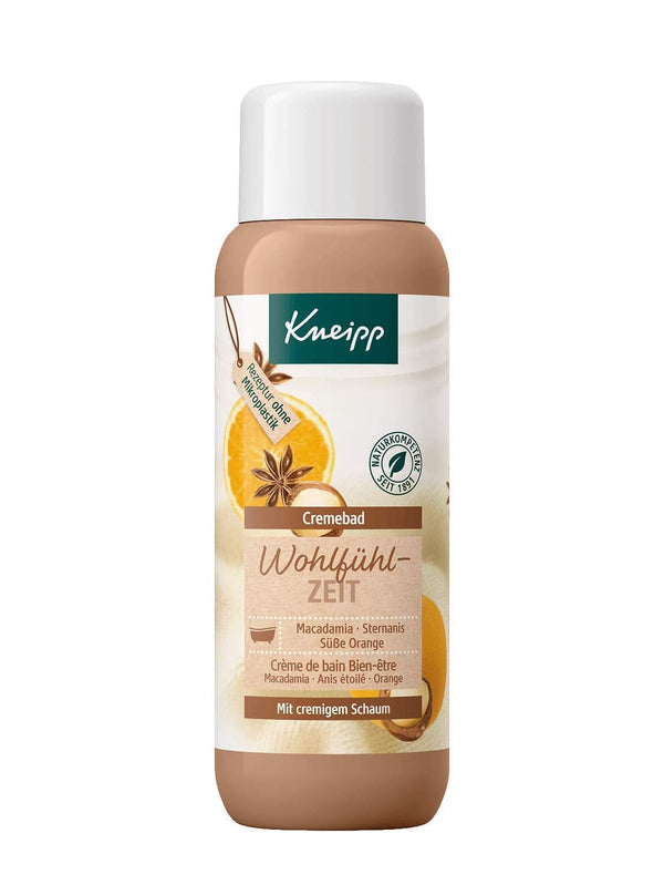 Kneipp, Crema pentru baie, Lapte de migdale + Ulei de migdale, 400 ml