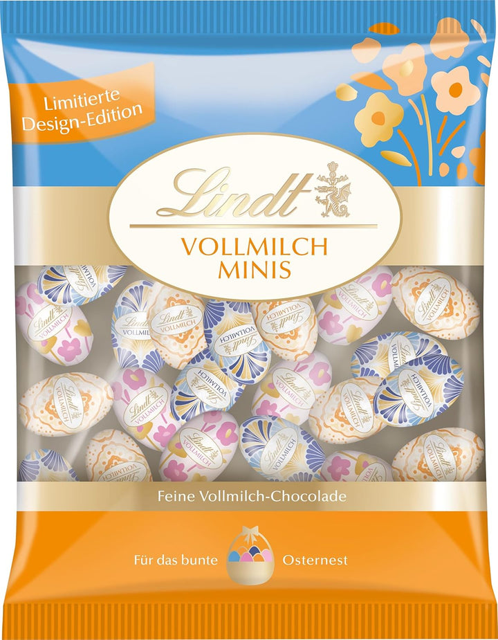 Lindt Schokoladen Eier Deko Edition Mini Eier Maritim | 180 G | Feinste Vollmilchschokolade | Oster Schokolade | Schokoladengeschenk | Ostereier