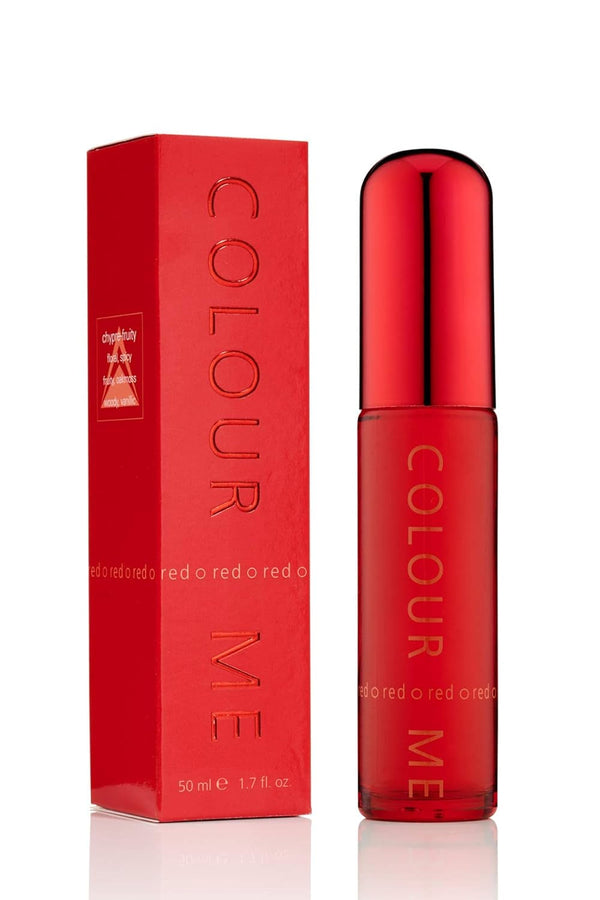 Parfum COLOR ME Red pentru femei. 50 ml Apă de parfum. Parfum de lux - Parfum pentru femei, Parfumuri de lungă durată pentru femei de la Milton-Lloyd