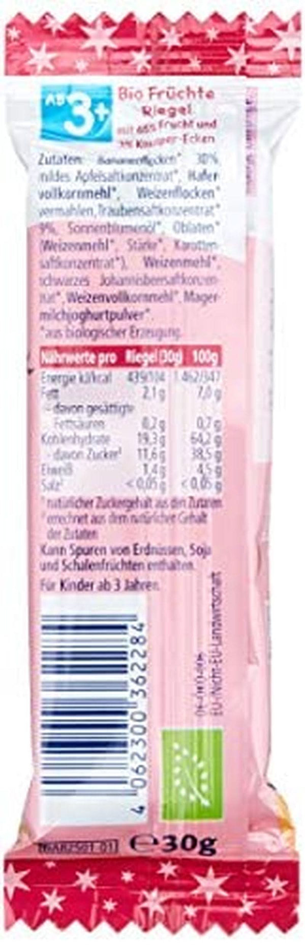 Hipp Bio Zauberriegel, Traube-Banane Mit Knusper, 18 X 30G