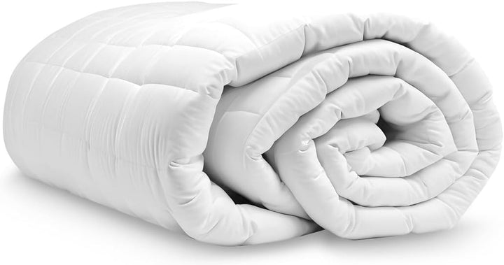 Plapumă din fibre, 250 G, microfibră, moale, mătăsoasă, pentru paturi cu 100, 105 și 110 cm, alb, 180 X 220 cm Plapumi si pilote Naty Shop