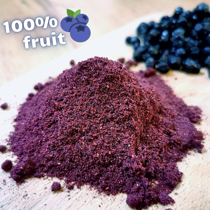 Afine uscate în pulbere | Vaccinium Myrtillus Pulbere de afine uscate prin congelare | Pulbere de afine sălbatice Pulbere de fructe de afine uscate prin congelare Pulbere de afine uscate prin congelare Produse deshidratate Naty Shop