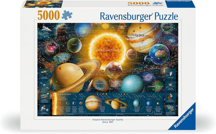 Ravensburger Puzzle 16720 - Sistemul planetar - puzzle jigsaw de 5000 de piese pentru adulți și copii de peste 14 ani