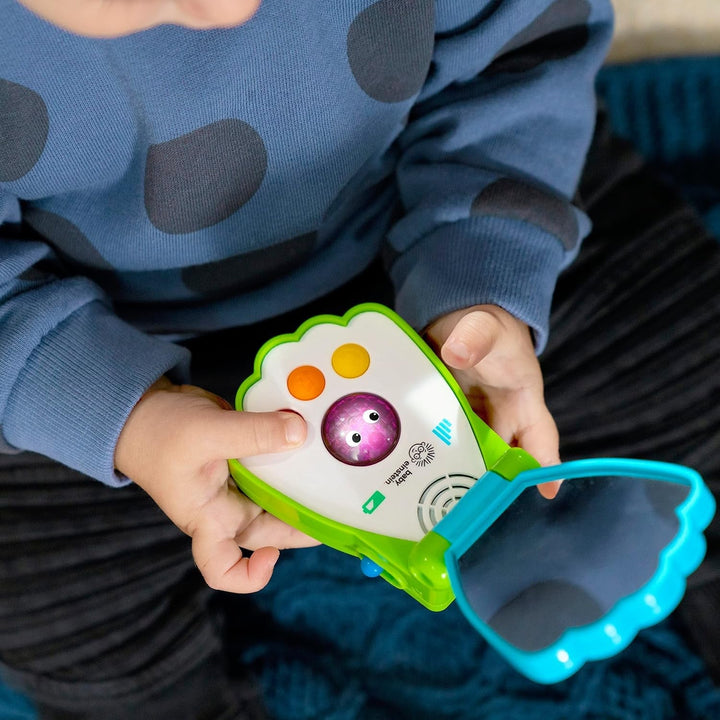 Baby Einstein, Ocean Explorers Shell Phone, sunete și lumini, 3 limbi - engleză, franceză, spaniolă, de la 6 luni Jucarii Bebe Naty Shop