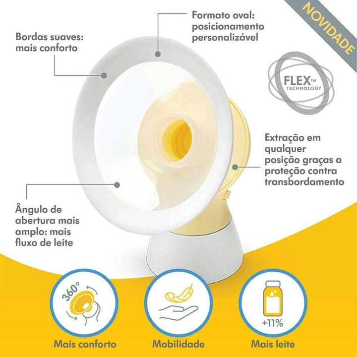 Medela Swing Flex Elektrische Milchpumpe (Spanische Version)