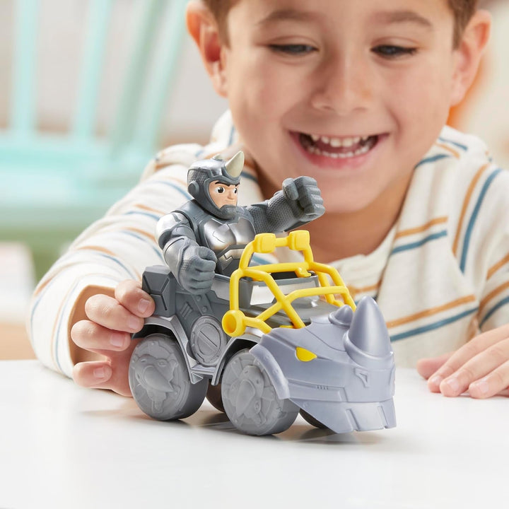 Set de jucării Marvel Spidey And His Super Friends Rhino-Mobile