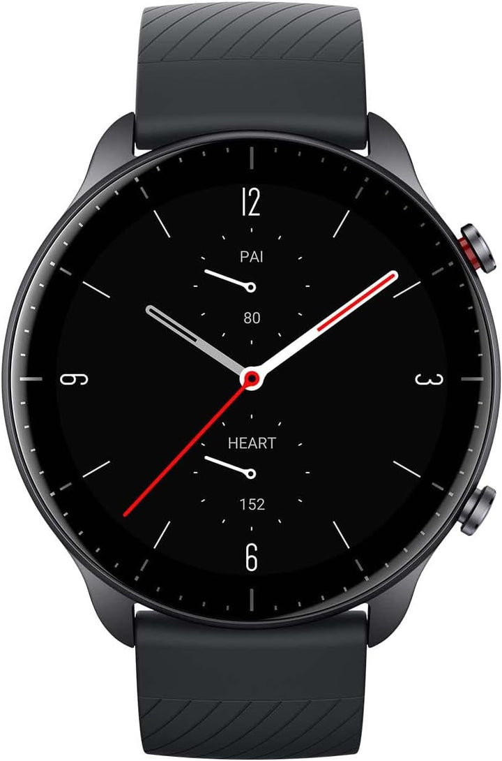 Amazfit [versiunea 2022] GTR 2 46mm smartwatch cu apeluri Bluetooth, 3 GB de stocare a muzicii, ceas sportiv cu 90 de moduri sportive, monitorizarea ritmului cardiac și SpO2, funcționează cu Alexa
