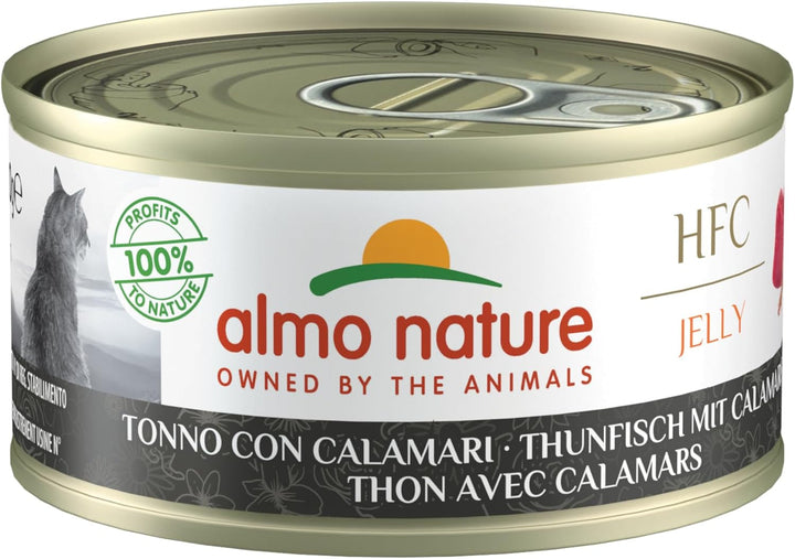 Almo Nature HFC Natural Wet Chicken Thigh Hrană umedă pentru pisici 24Pack (24 X 70G)