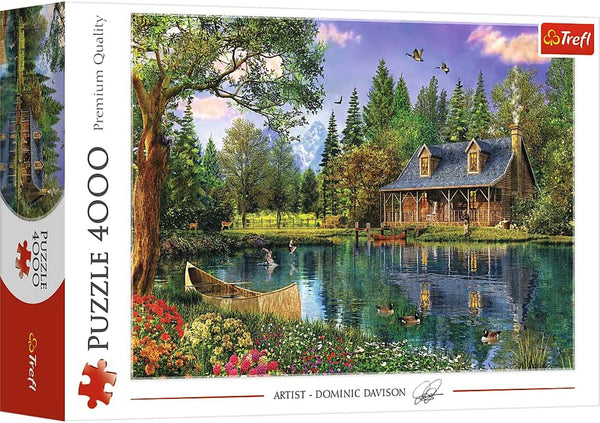 Trefl, 45005 Puzzle, Afternoon idyll, 4000 piese, Calitate premium, Pentru copii cu vârsta de peste 14 ani