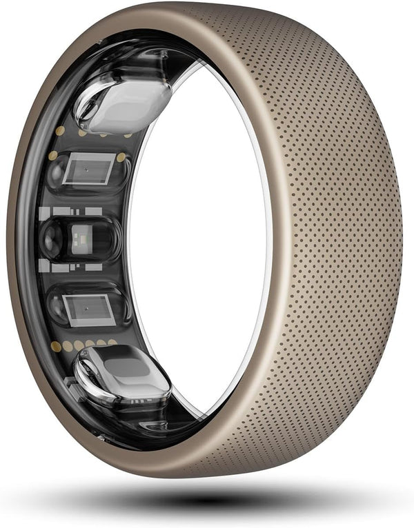Inel Amazfit Helio mărimea 12, inel inteligent cu monitorizare a somnului, măsurare a ritmului cardiac, rezistență la apă 10 ATM - tracker de fitness ultra-ușor de 3,82 g cu autonomie de până la 4 zile