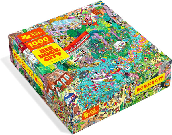 Big Rockstadt - Puzzle de 1000 de piese de la The Magic Puzzle Company - Seria patru