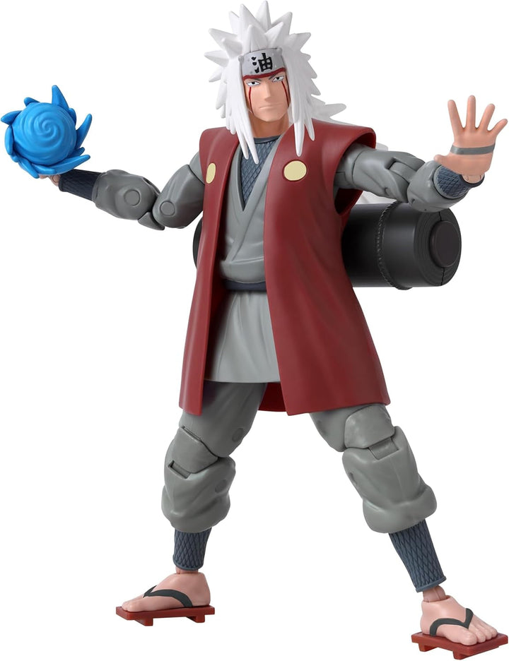 Bandai - Anime Heroes - Naruto Shippuden - Anime Hero Figures 17 Cm - Kakashi Hatake - Licență oficială - Figura articulată Kakashi - 36903