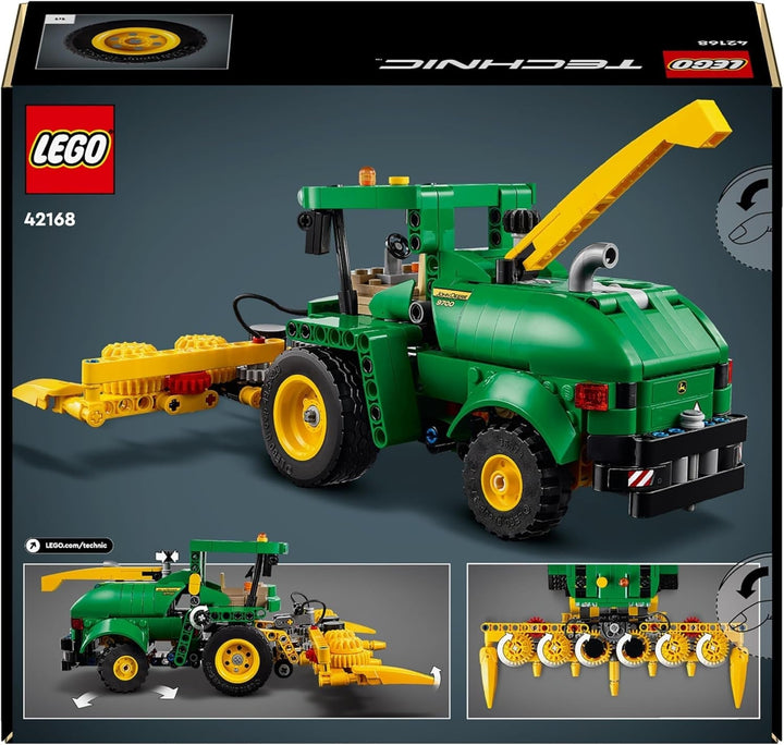 LEGO Technic John Deere 9700 Forage Harvester, Tractor de jucărie pentru copii, set de fermă, model de vehicul cu funcții realiste, cadou pentru băieți și fete de la 9 ani 42168