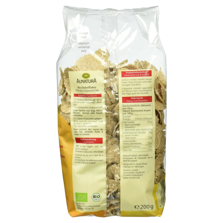 Bio Dinkel-Flakes, 200G