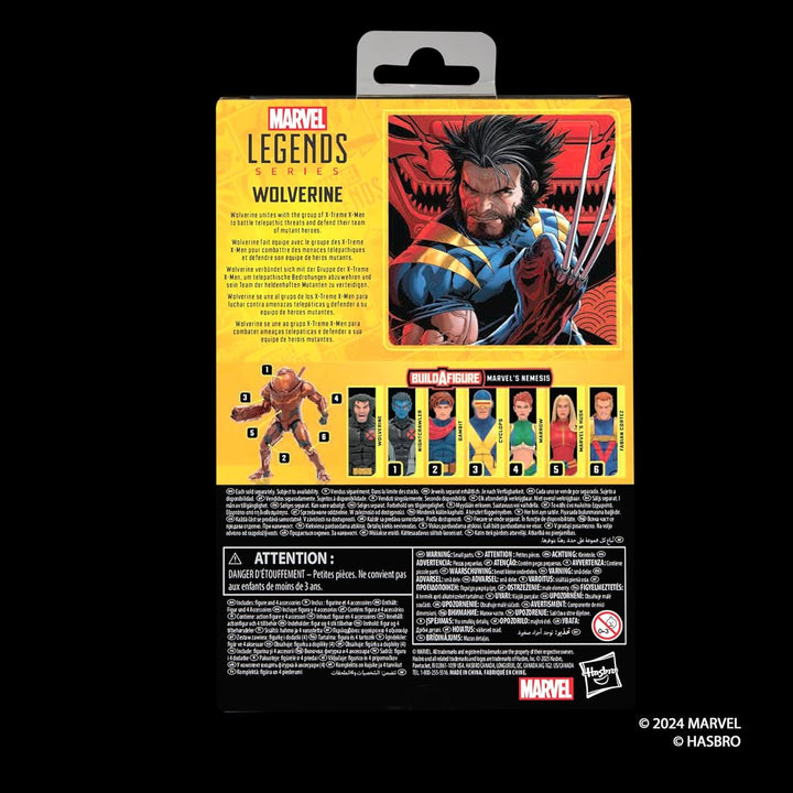 Marvel Legends Series Wolverine Figura de acțiune din benzi desenate