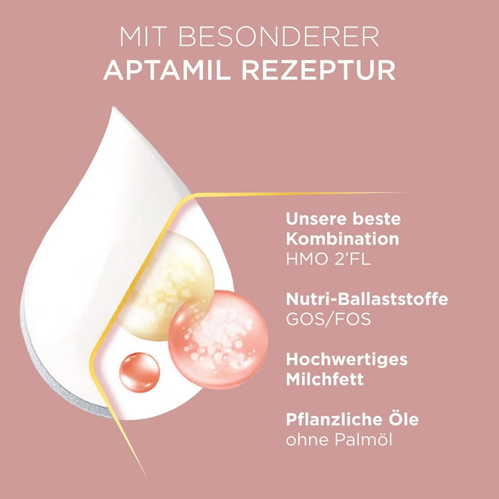 Aptamil Profutura DUOADVANCE 2 – Folgemilch – Baby-Milchpulver – Nach Dem 6. Monat – Mit Pflanzlichen Ölen Und Ohne Palmöl – 1 X 800 G