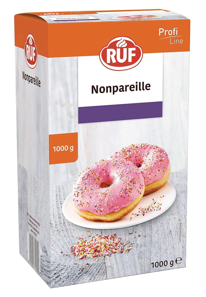 RUF Sprinkles de zahăr colorat în culori curcubeu, 1 kilogram