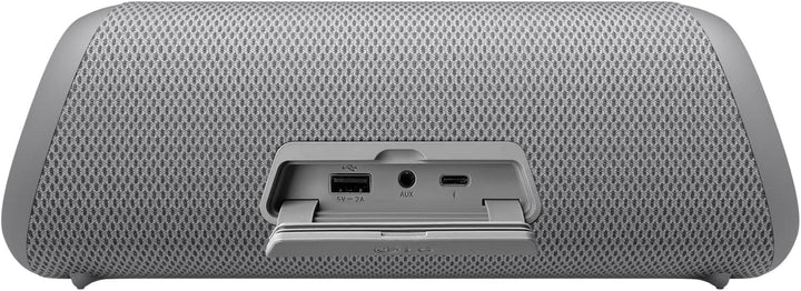 LG XBOOM Go DXG7, Difuzor Bluetooth portabil (40 wați, Google Assistant, Siri, iluminare), gri