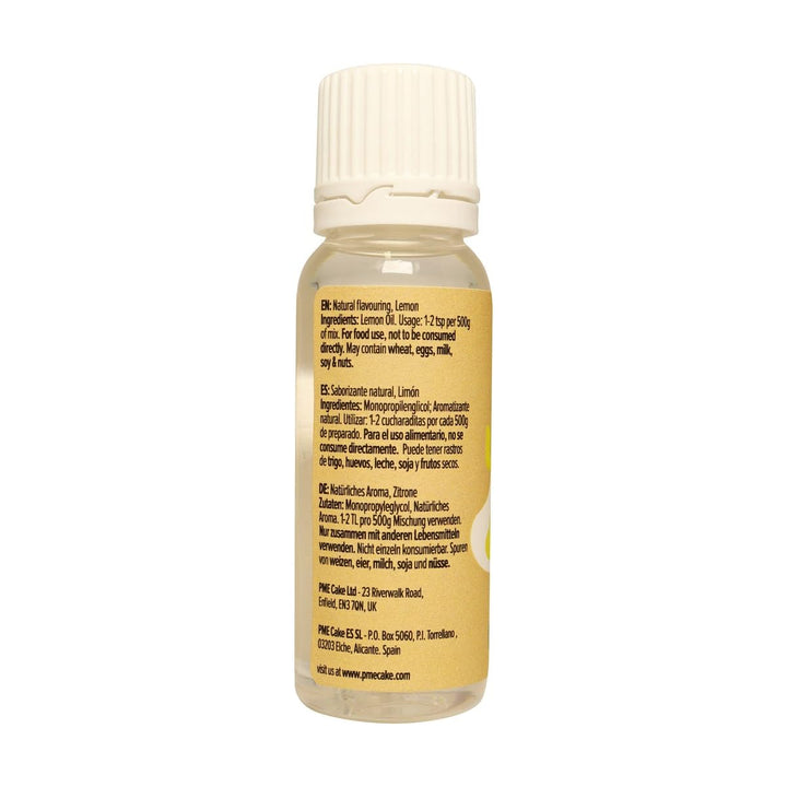 100% Natürliches Zitronenaroma, 25 Ml