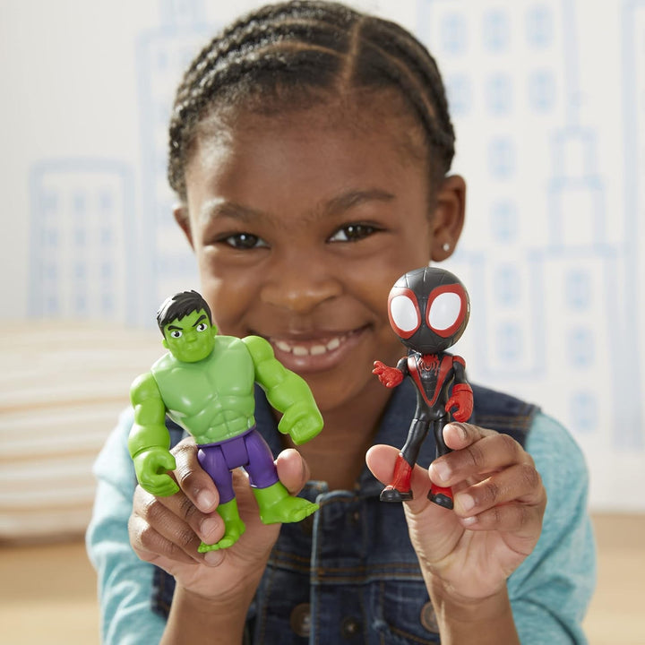 Hasbro Spidey and His Amazing Friends Masked Heroes Multipack, figuri de acțiune înalte de 10 cm, pentru copii cu vârsta peste 3 ani F1486
