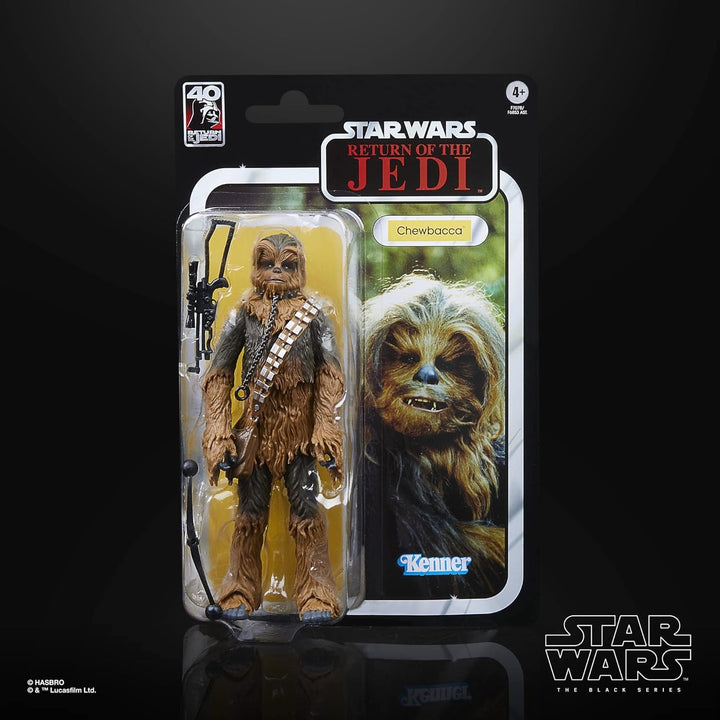 Star Wars Seria Neagră Chewbacca, Figura de acțiune Întoarcerea cavalerului Jedi, 15 cm