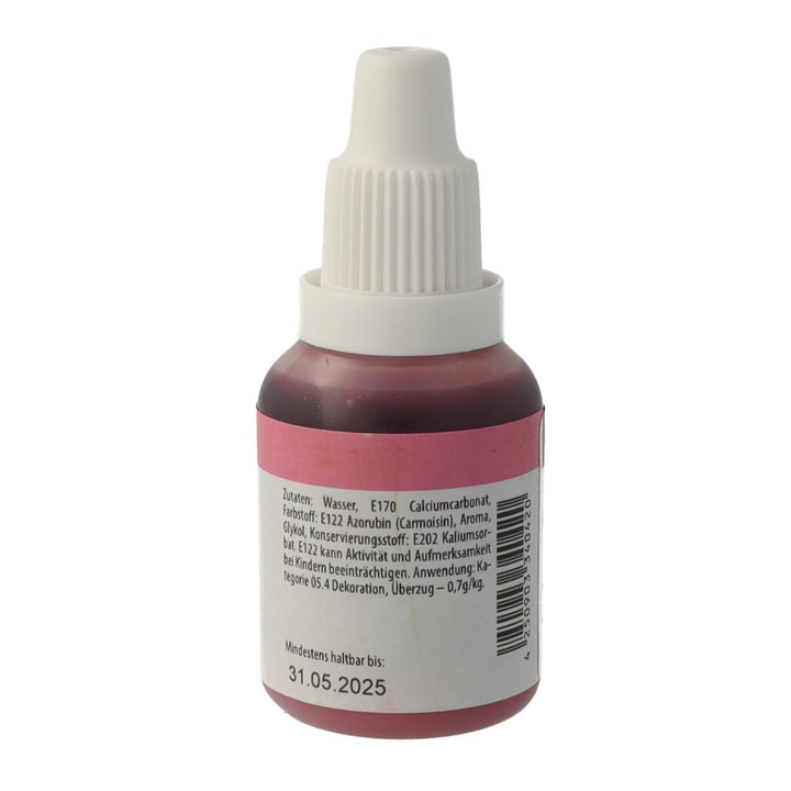 Bakeryteam Airbrush Lebensmittelfarbe Rosa/Baby Pink 20Ml