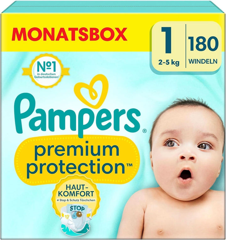 Pampers Baby Nappies mărimea 4, Premium Protection, Nappies, 174 buc. , 9Kg - 14Kg