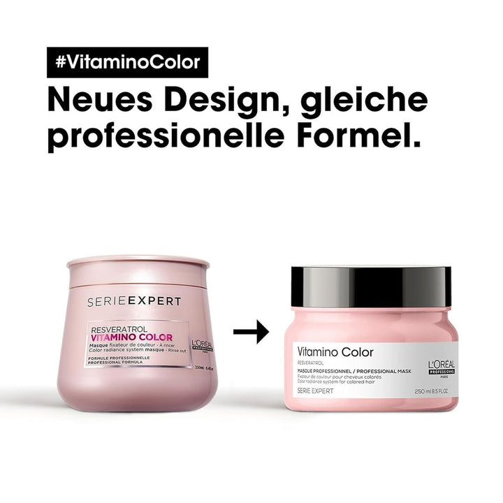 L'Oréal Professionnel Serie Expert Vitamino Colour Mask Travel Size Masca de par Naty Shop