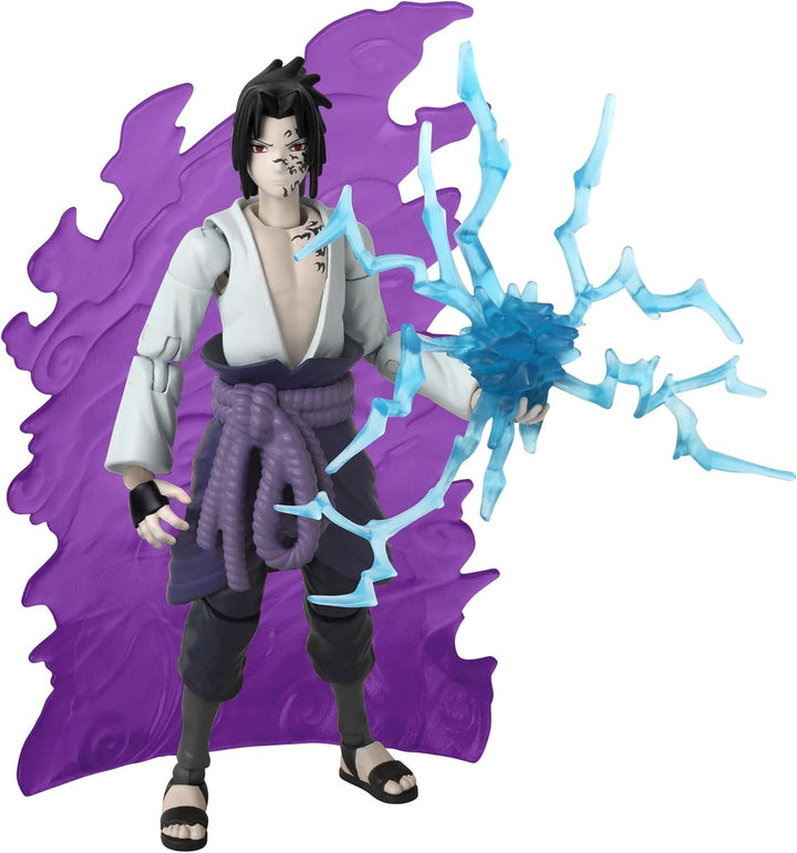 Bandai - Anime Heroes - Naruto Shippuden - Anime Hero Figures 17 Cm - Kakashi Hatake - Licență oficială - Figura articulată Kakashi - 36903