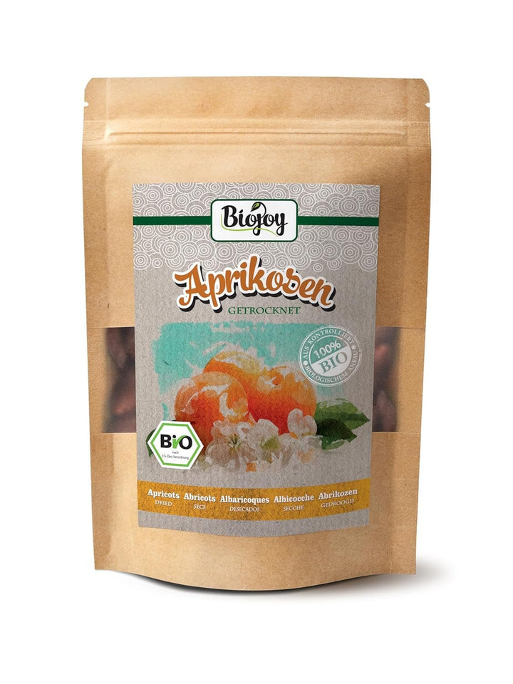 Caise uscate bio Biojoy (500 g), nesulfurate Produse deshidratate Magazinul meu 500 G